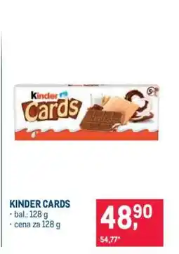 Makro KINDER CARDS nabídka