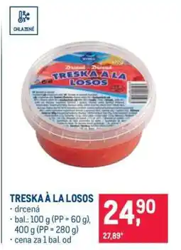Makro TRESKA À LA LOSOS nabídka