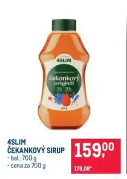 Makro 4Slim čekankový sirup nabídka