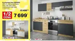 Sconto Espero kuchyňský blok nabídka