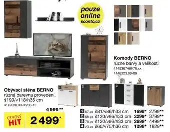 Obývací stěna Bernо
