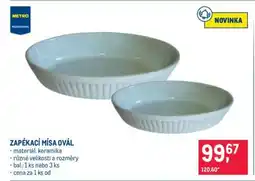 Makro ZAPÉKACÍ MÍSA OVÁL nabídka