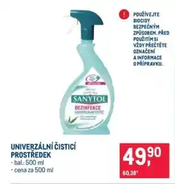 Makro Univerzální čisticí prostředek nabídka