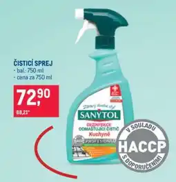 Makro Čisticí sprej nabídka