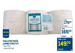 Makro Toaletní papír Jumbo 2vrstvý nabídka
