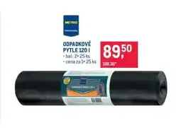 Makro ODPADKOVÉ PYTLE 120 l nabídka