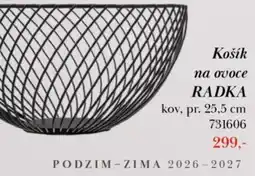 Orion Radka košík na ovoce nabídka