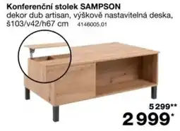 Sconto Sampson konferenční stolek nabídka
