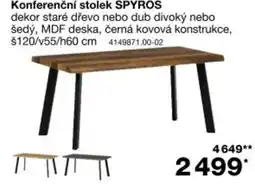 Sconto Spyros konferenční stolek nabídka