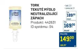 Makro TORK TEKUTÉ MÝDLO NEUTRALIZUJÍCÍ ZÁPACH nabídka
