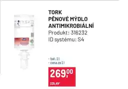Makro TORK PĚNOVÉ MÝDLO ANTIMIKROBIÁLNÍ nabídka