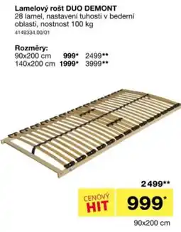 Sconto Demont lamelový rošt duo nabídka