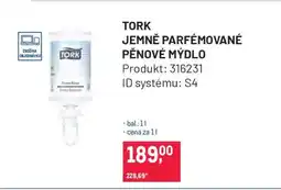 Makro TORK JEMNĚ PARFÉMOVANÉ PĚNOVÉ MÝDLO nabídka