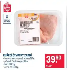 Makro Kuřecí čtvrtky zadní nabídka