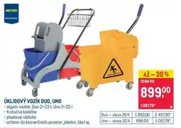 Makro ÚKLIDOVÝ VOZÍK DUO, UNO nabídka