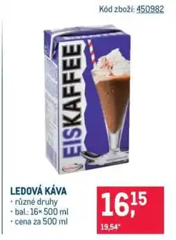Makro Ledová káva nabídka
