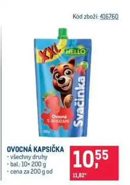 Makro Ovocná kapsička nabídka