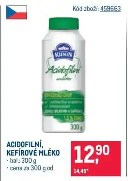 Makro Acidofilní, Kefírové mléko nabídka