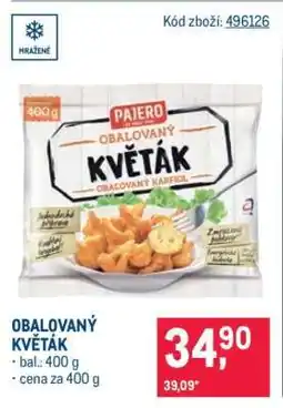 Makro Obalovaný květák nabídka