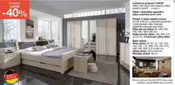 Sconto Luxor ložnicový program nabídka