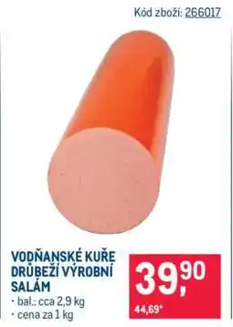 Makro VODŇANSKÉ KUŘE DRŮBEŽÍ VÝROBNÍ SALÁM nabídka