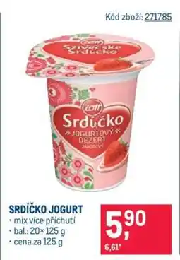 Makro SRDÍČKO JOGURT nabídka