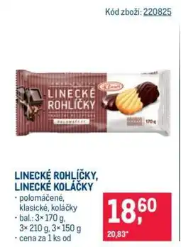 Makro LINECKÉ ROHLÍČKY, LINECKÉ KOLÁČKY nabídka