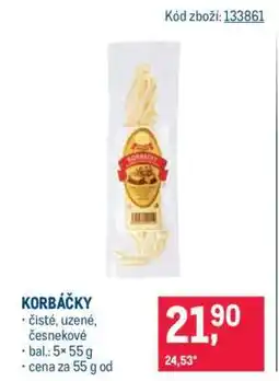 Makro Korbáčky nabídka