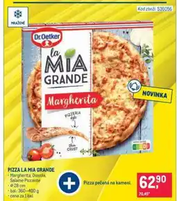 Makro PIZZA LA MIA GRANDE nabídka