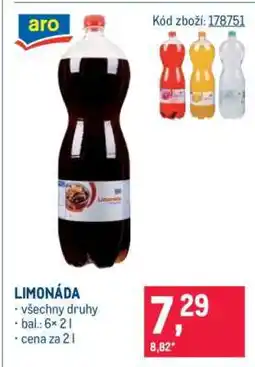 Makro Limonáda nabídka