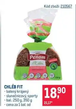 Makro Chléb fit nabídka