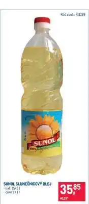 Makro Sunol slunečnicový olej nabídka