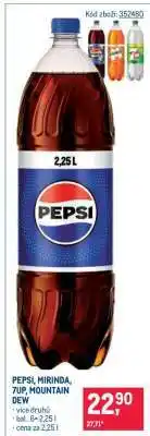 Makro Pepsi Mirinda 7UP, Mountain Dew nabídka
