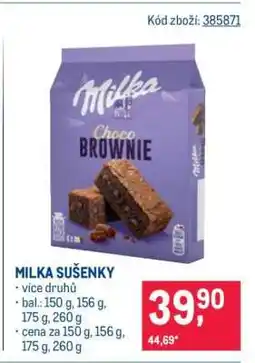 Makro Milka sušenky nabídka