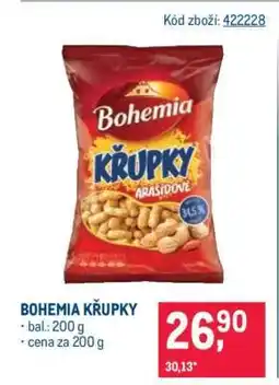 Makro Bohemia křupky nabídka