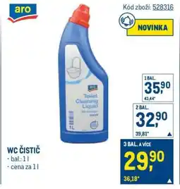 Makro WC čistič nabídka