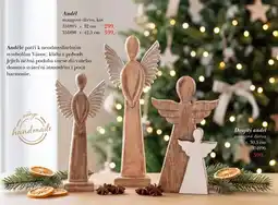 Orion mango handmade anděl mangové dřevo kov nabídka