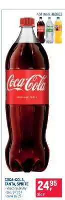 Makro Coca-Cola, Fanta, Sprite nabídka