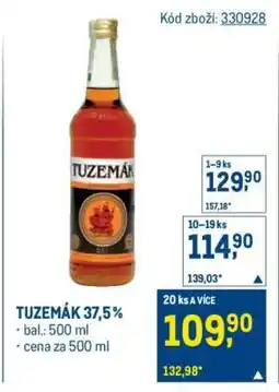 Makro Tuzemák 37,5 % nabídka