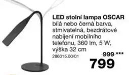 Sconto Oscar led stolní lampa nabídka