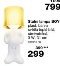 Sconto Boy stolní lampa nabídka