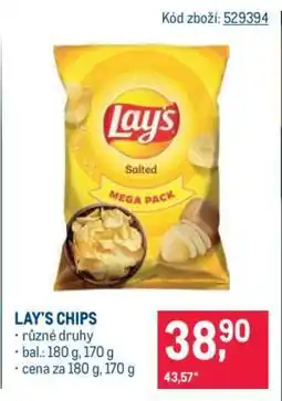 Makro Lay’s chips nabídka