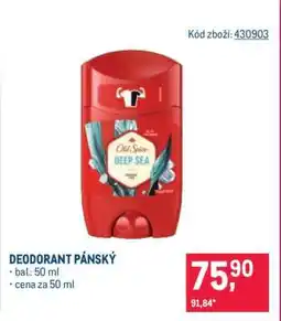 Makro DEODORANT PÁNSKÝ nabídka