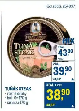 Makro Tuňák steak nabídka