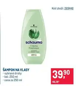 Makro Šampon na vlasy nabídka