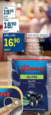 Makro ČERNÉ OLIVY nabídka
