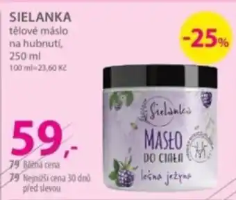 Sielanka tělové máslo na hubnutí