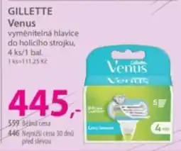 Hebe Gillette Venus vyměnitelná hlavice do holicího strojku nabídka