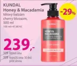 Hebe Kundal honey & macadamia nabídka