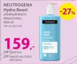Hebe Neutrogena hydro boost ultrahydratační tělový krém nabídka